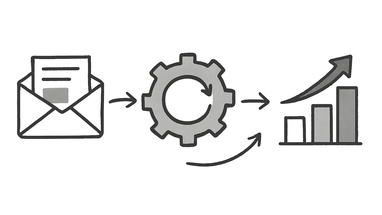 Title image: Follow up email autoresponder — Full automation and more sales